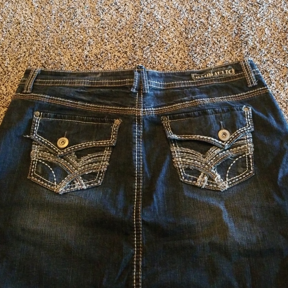 Jean skirts
